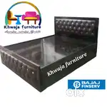 Khwaja furniture.  Queen size bed Bajaj finance available