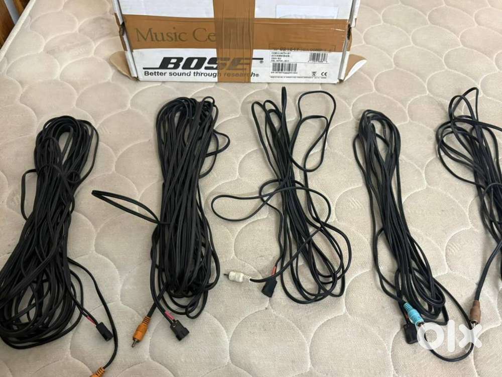 Bose jewel and life style cube speakers cables