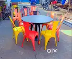 Brand new Cafe furniture tables & chairs for sale at whole rates.