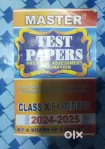 Class 10 master test paper (2024-2025)