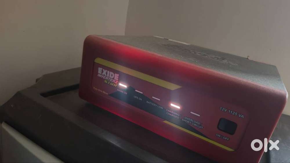 Exide Inverter and Battery (4 months old)