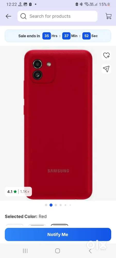 Samsung A03