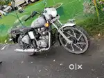 For sale royal Enfield silver colour,