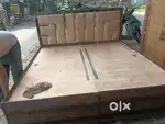 Brand new box bed with back new