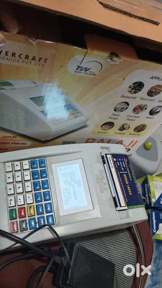 Billing machine