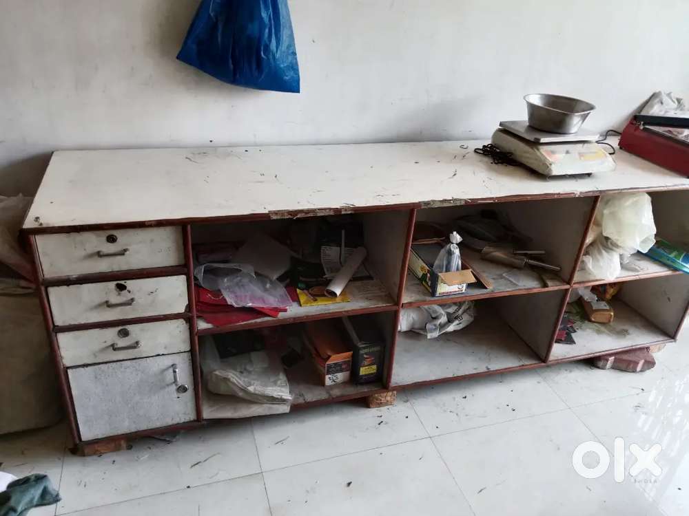 Wooden cupboard and Table