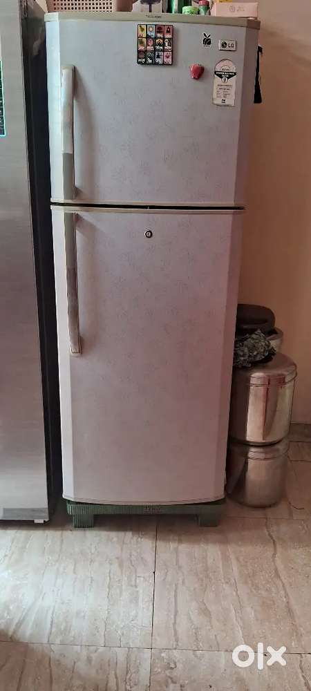 LG brand two door refrigerator