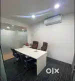 2 cabin 10 workstation Fully furnished office space