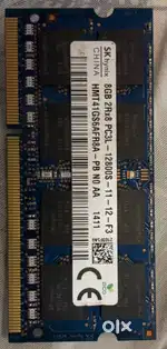 8GB 2Rx8 PCL3 RAM
