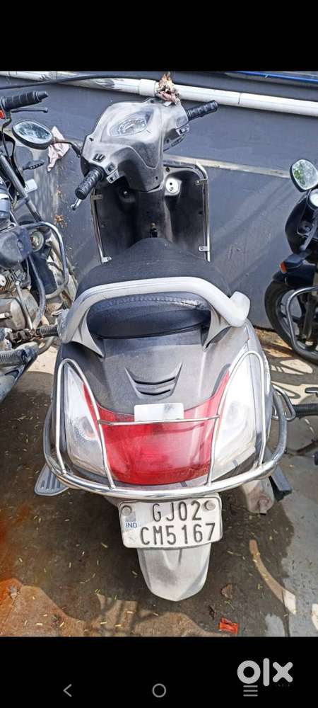 Activa 4g gray colour.