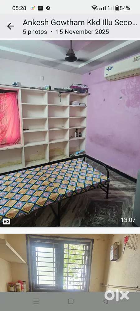 Fully furnished 1 bhk house for rent