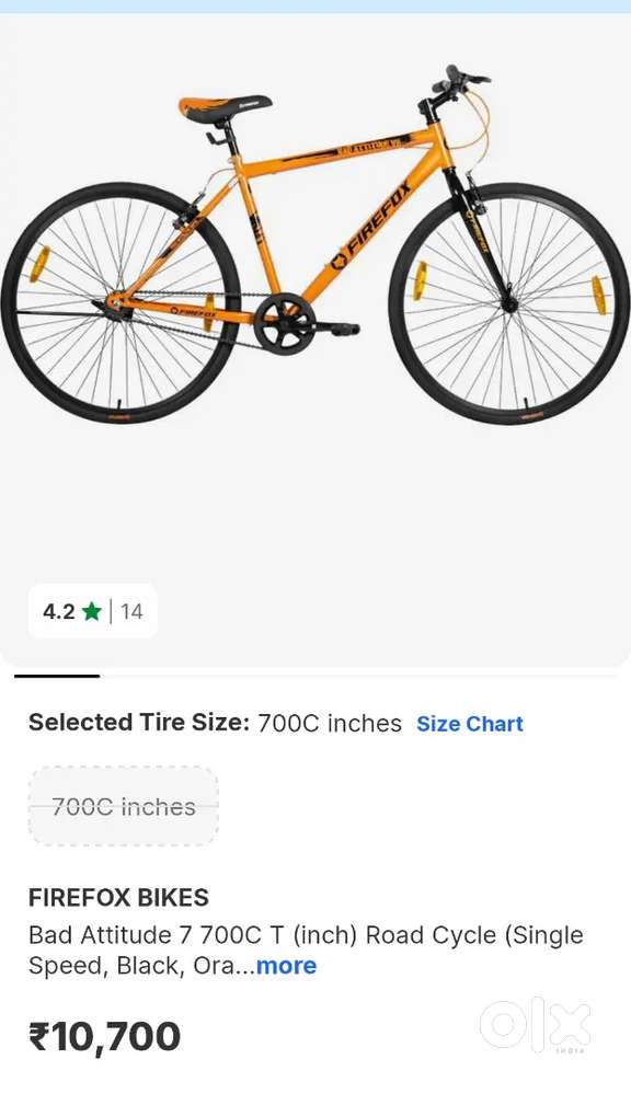 Firefox bad attitude 7 cycle