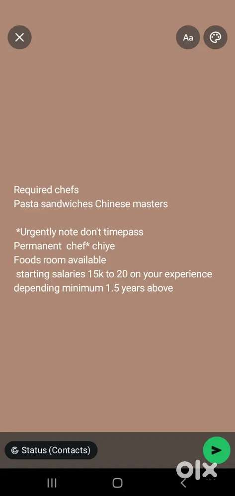 Pasta sandwiches Chinese masters