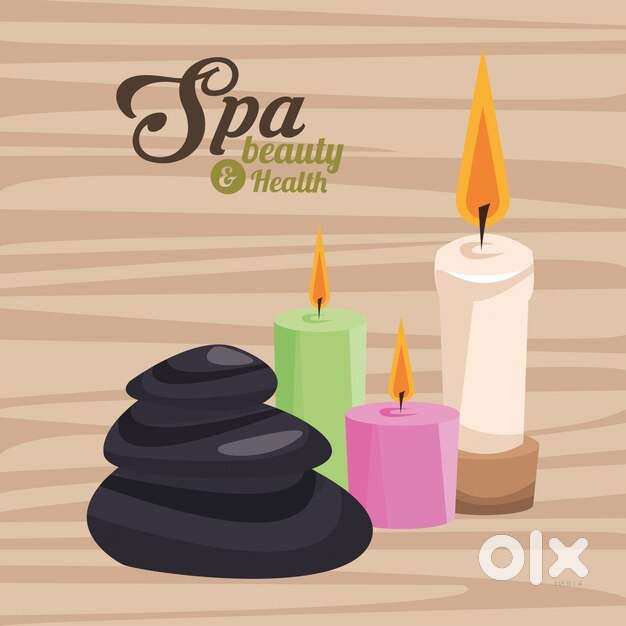 Spa female massage therapist