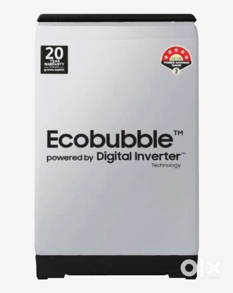 Energy-efficient, gentle wash with advanced EcoBubble technology