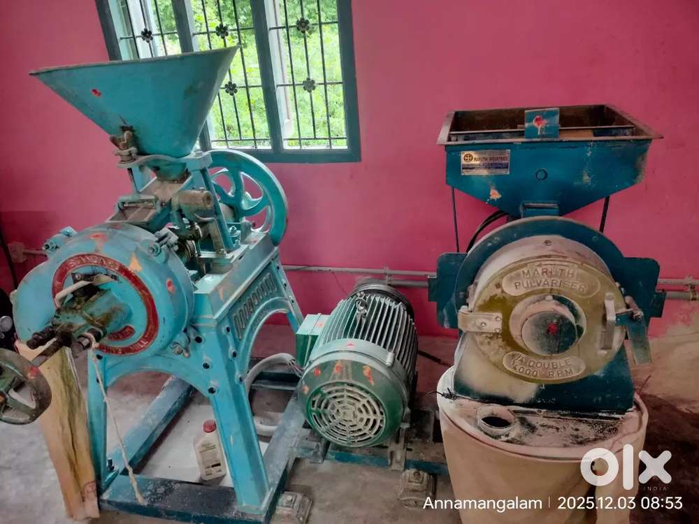 Flour Mill Machine - 14 Double stage Pulverizer flour machine