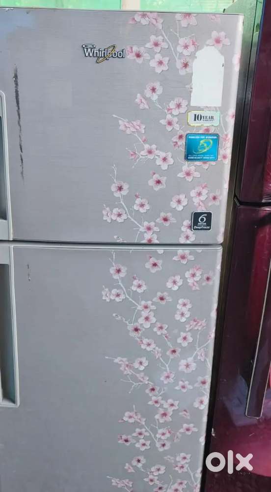 Whirlpool double door fridge available