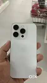 iPhone 15 pro-256 Gb-White Titanium-1.5 years Old