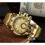 Gold watch Invicta