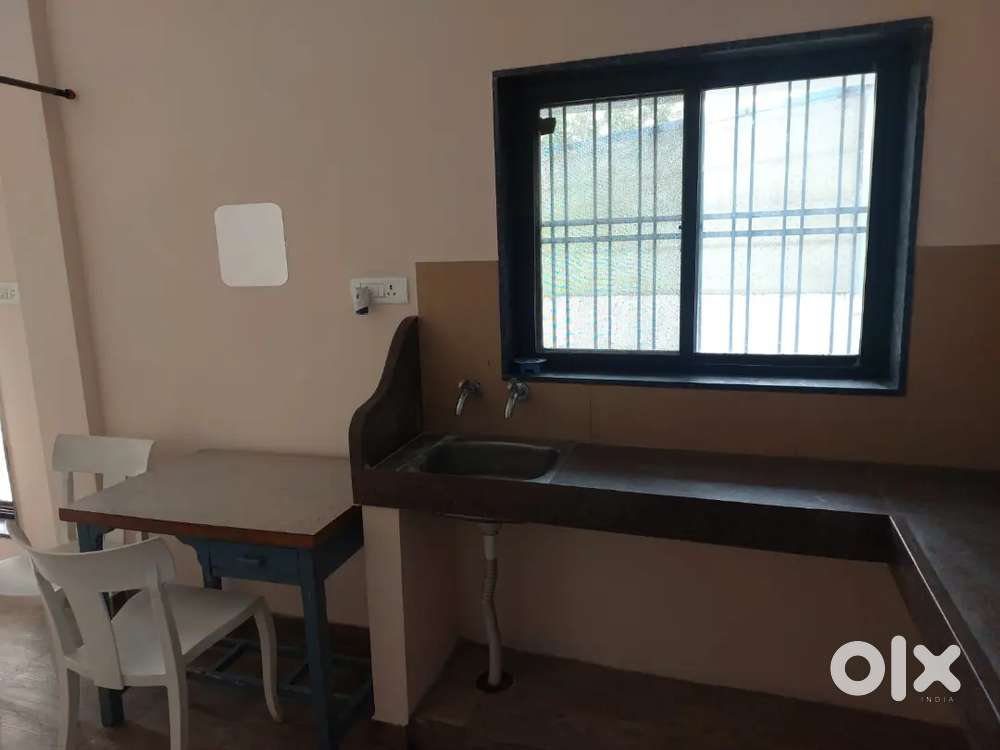 1rk semi furnished flat for rent only professional boy bachelor at