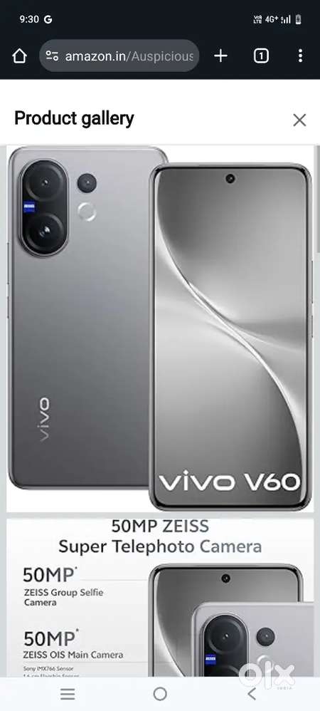 Vivo v60 new mobile