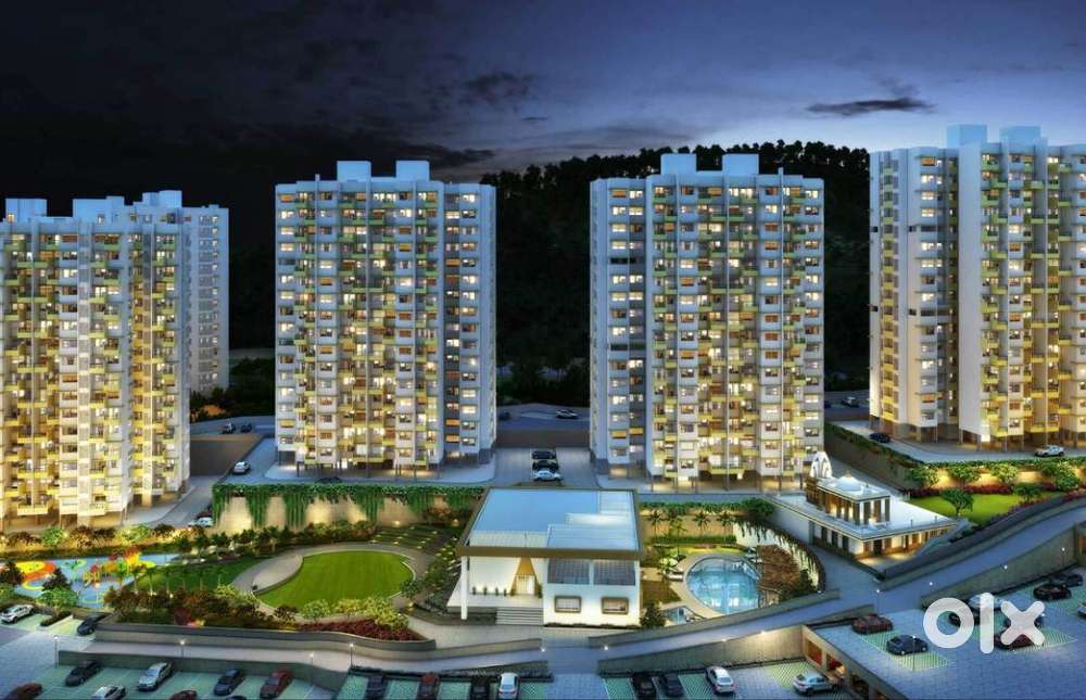 1BHK FLAT FOR SALE IN    MOUNT BRIZA. Gated Society At YEWALEWADI