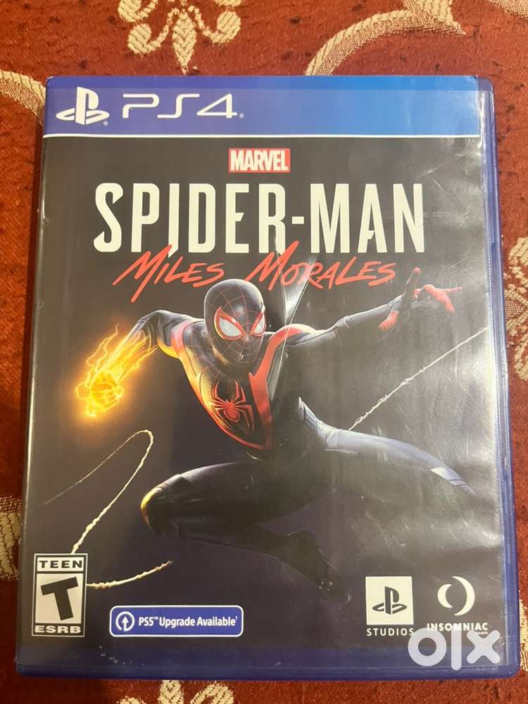 Spiderman Miles Morales PS4 ( PS5 Upgrade )