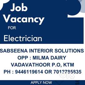 Electrician needed