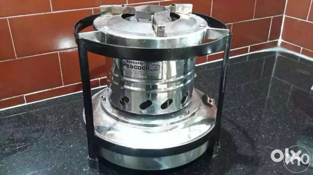 Peacock Stainless Steel Wick Stove - Kerosene