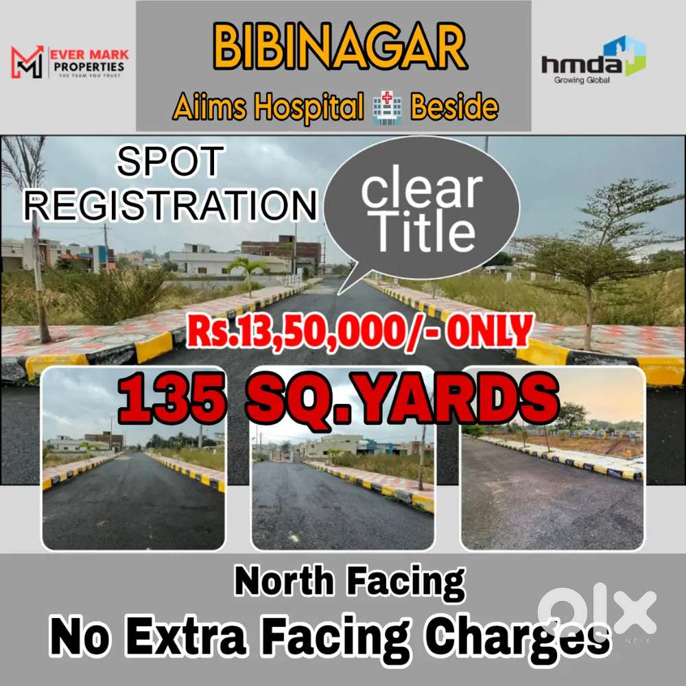 DIRECT Owner HMDA Approved Highway facing Residential open plots sale