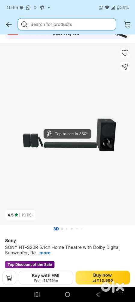 Sony home theatre