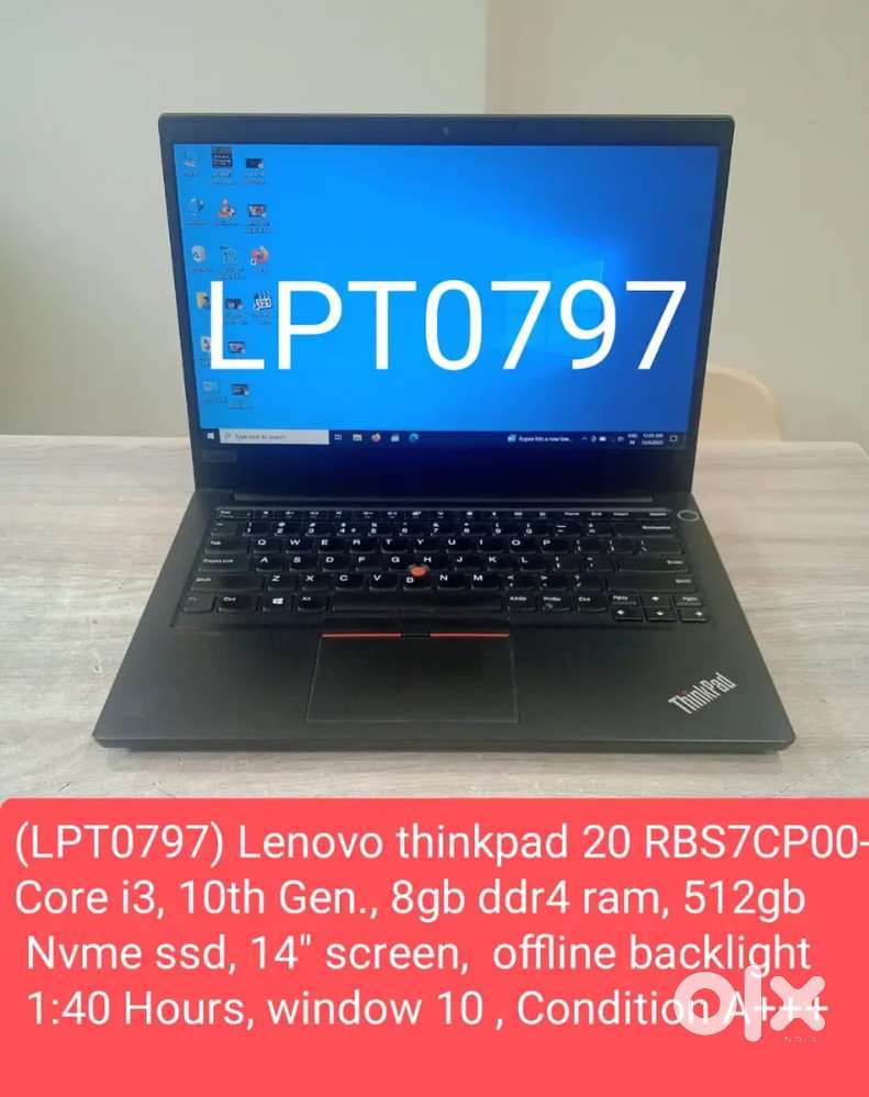 (LPT0797) Lenovo thinkpad 20 RBS7CP00-used laptop