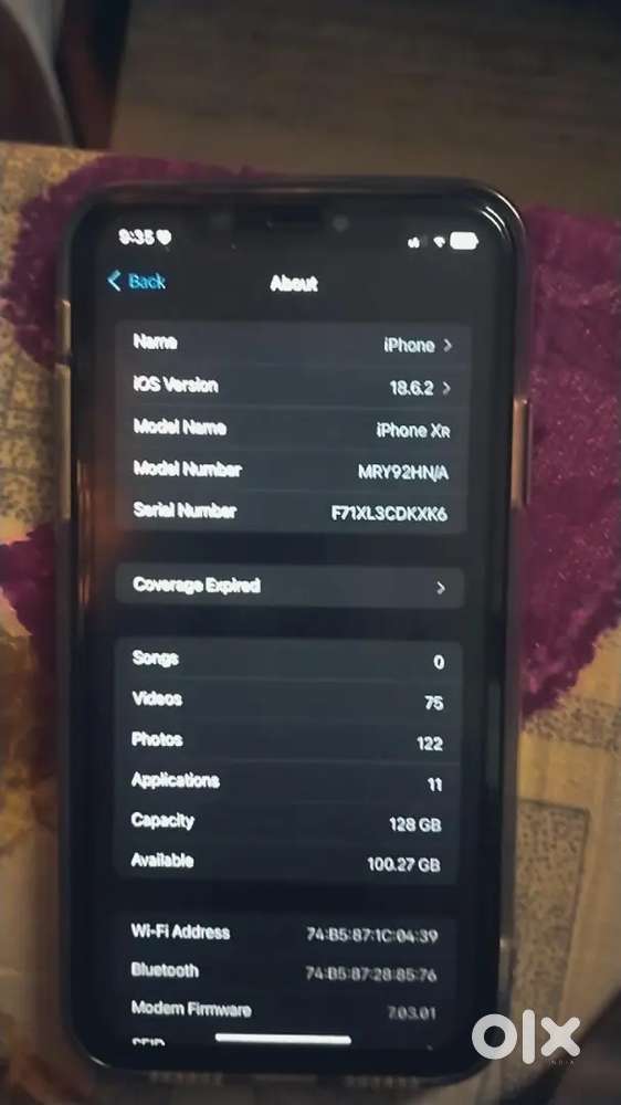 Iphone xr 5,128 gb