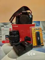 DSLR camera 1500D with 18-55mm lens, Excellent condition, No problem