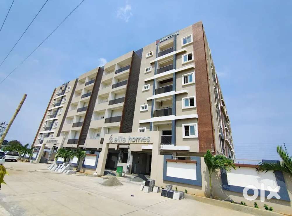 New 2 bhk flat available for rent with car parking in Kavali musunur