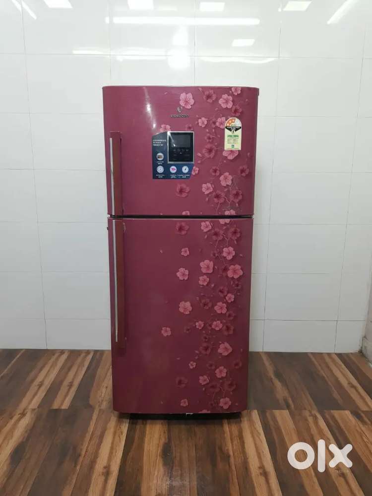 Videocon double door 260ltrs flower model with free home delivery