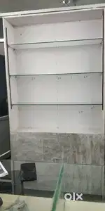 Shop Cupboard raks with glass