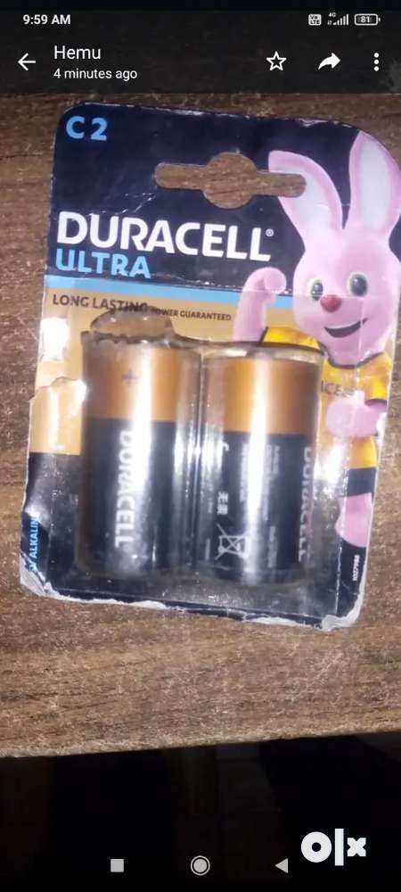 Duracell bettry