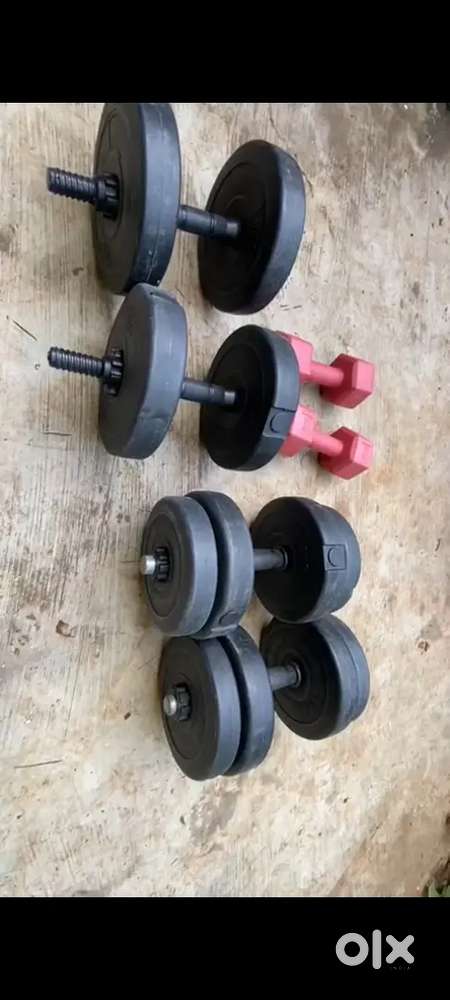 36 kg dumbells good condition