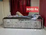 3 seater  sofa cum bed  , 9000 Rs