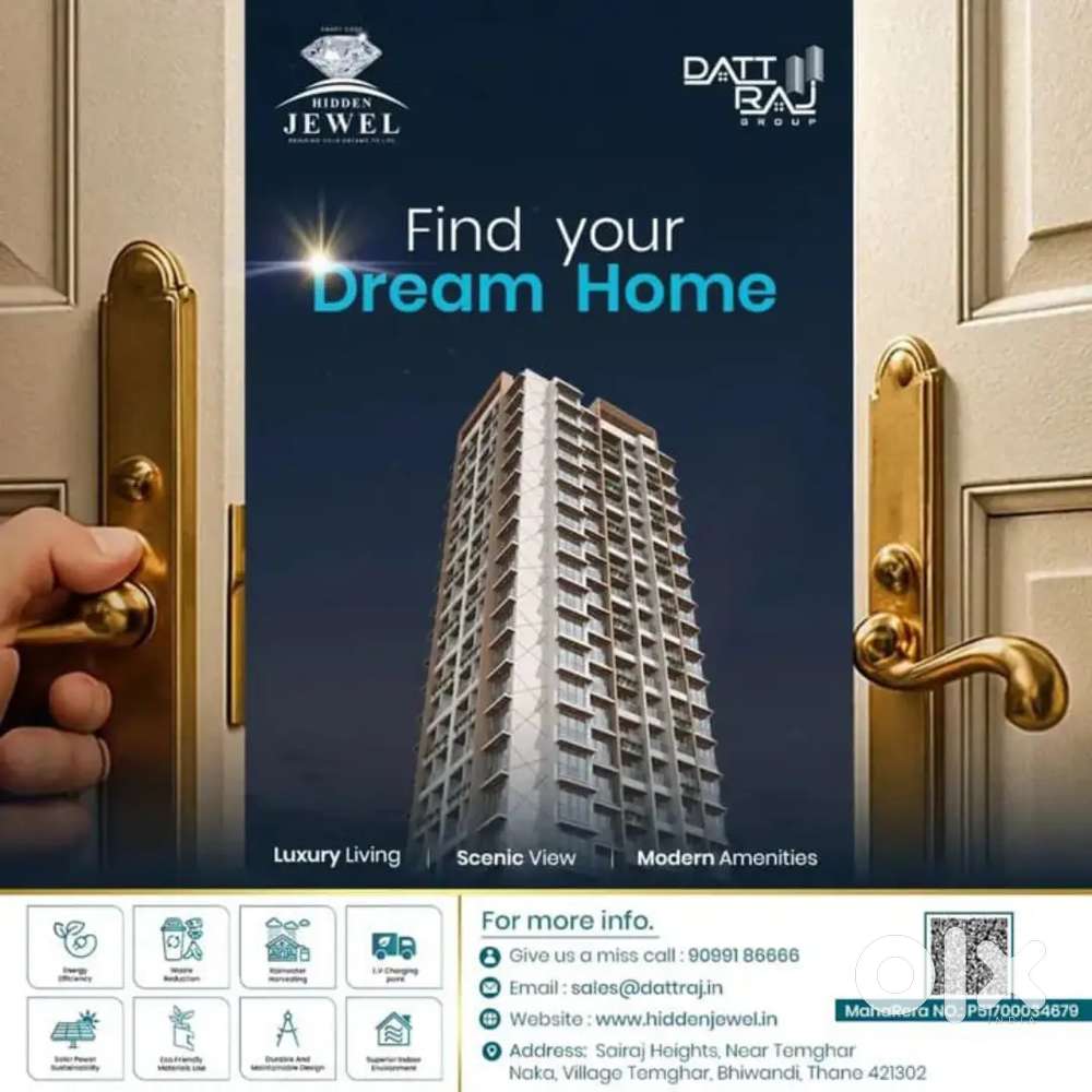 1bhk and 2BHK luxury apartment land parcel 2 acres and 15 amenities