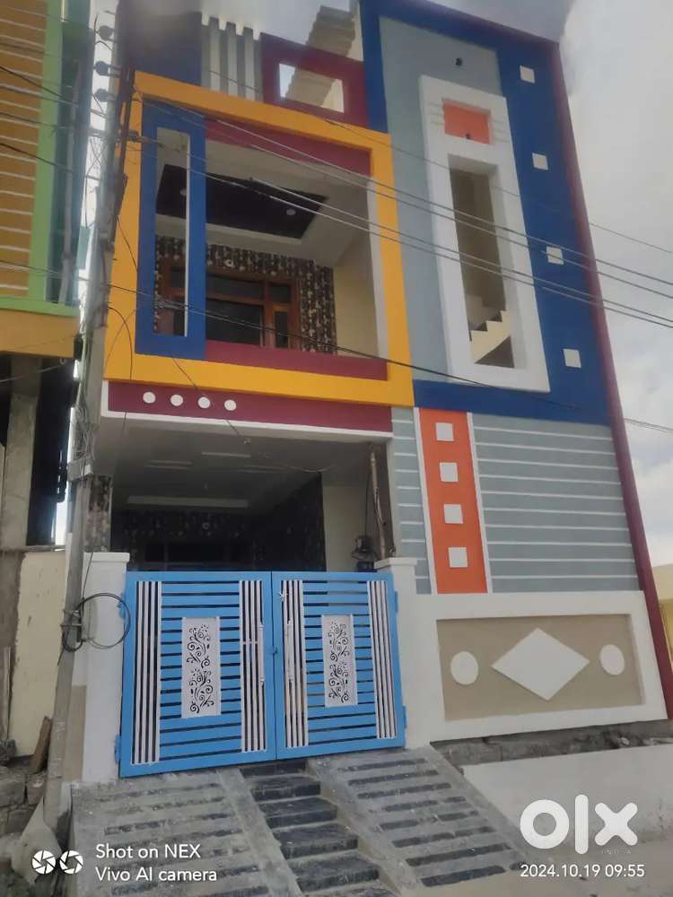 105 Sq Yards, G+1, New Building, 100 meters to Peerzadiguda Main road