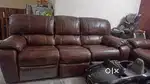 Home center recliner sofa set with warranty