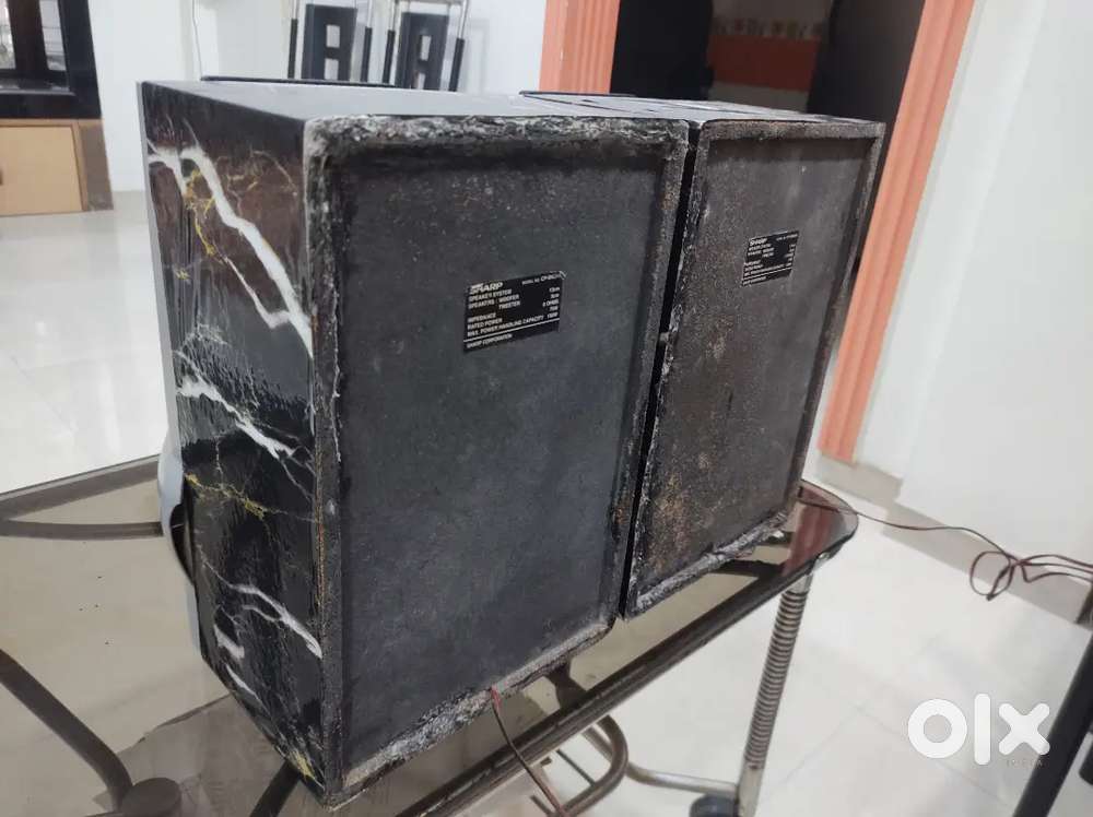 Sharp speakers 150 watts