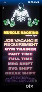 gym trainer