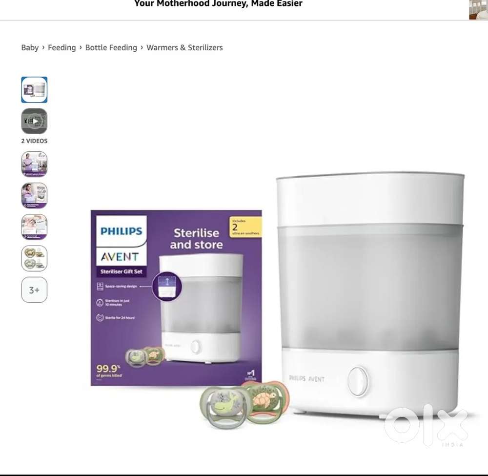 Philips avent 6 Bottle Steam Sterilizer