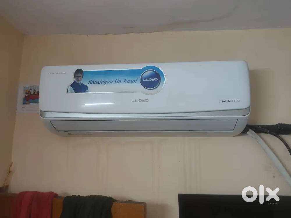 Split Ac, 1.5 ton,brand name lloyd,inverter Ac