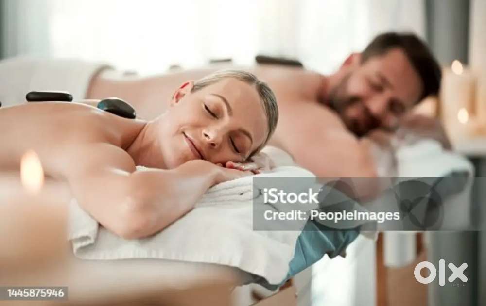 Female massage therapist