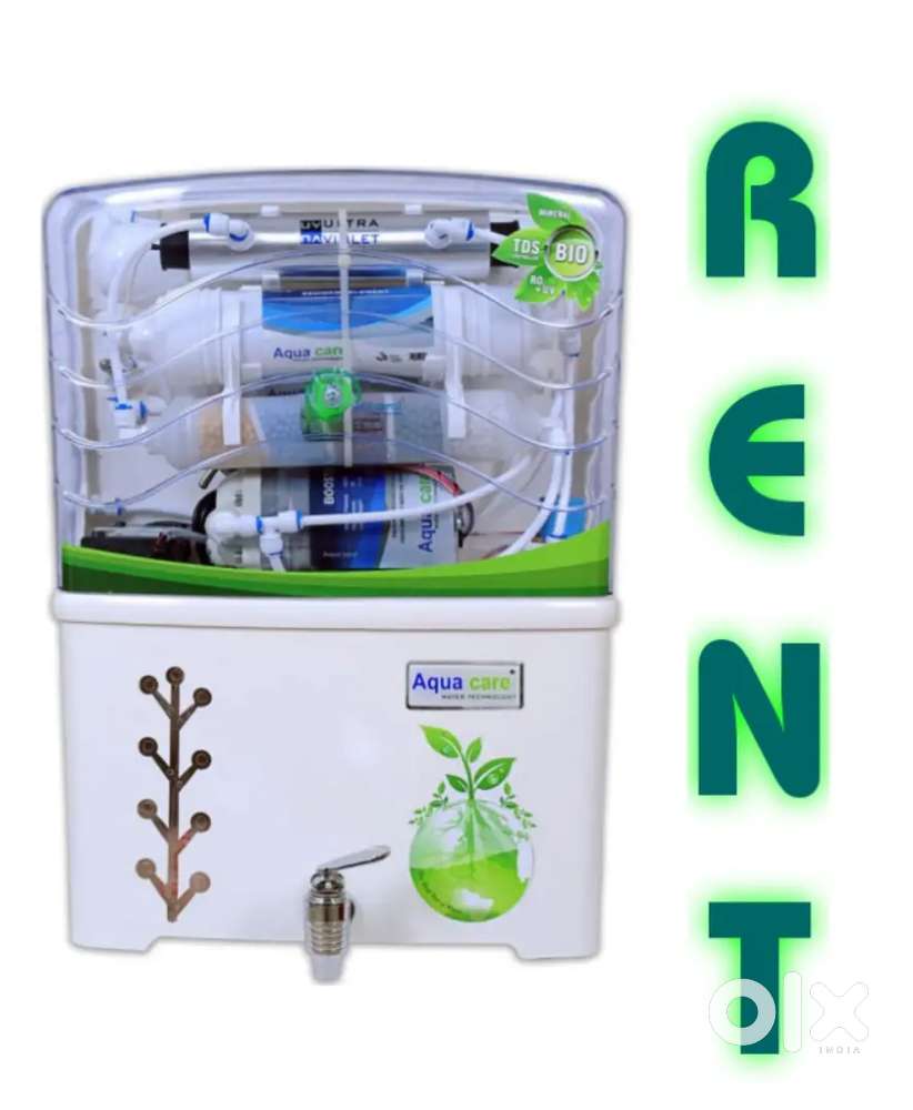 Ro water purifier available on rent