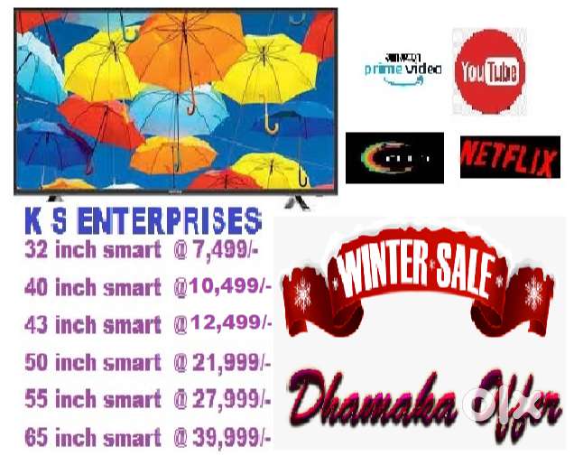 WINTER OFFER 50 INCH GOOGLE TV, 4K UHD, VOICE COMMAND @ 21,999/- ONLY